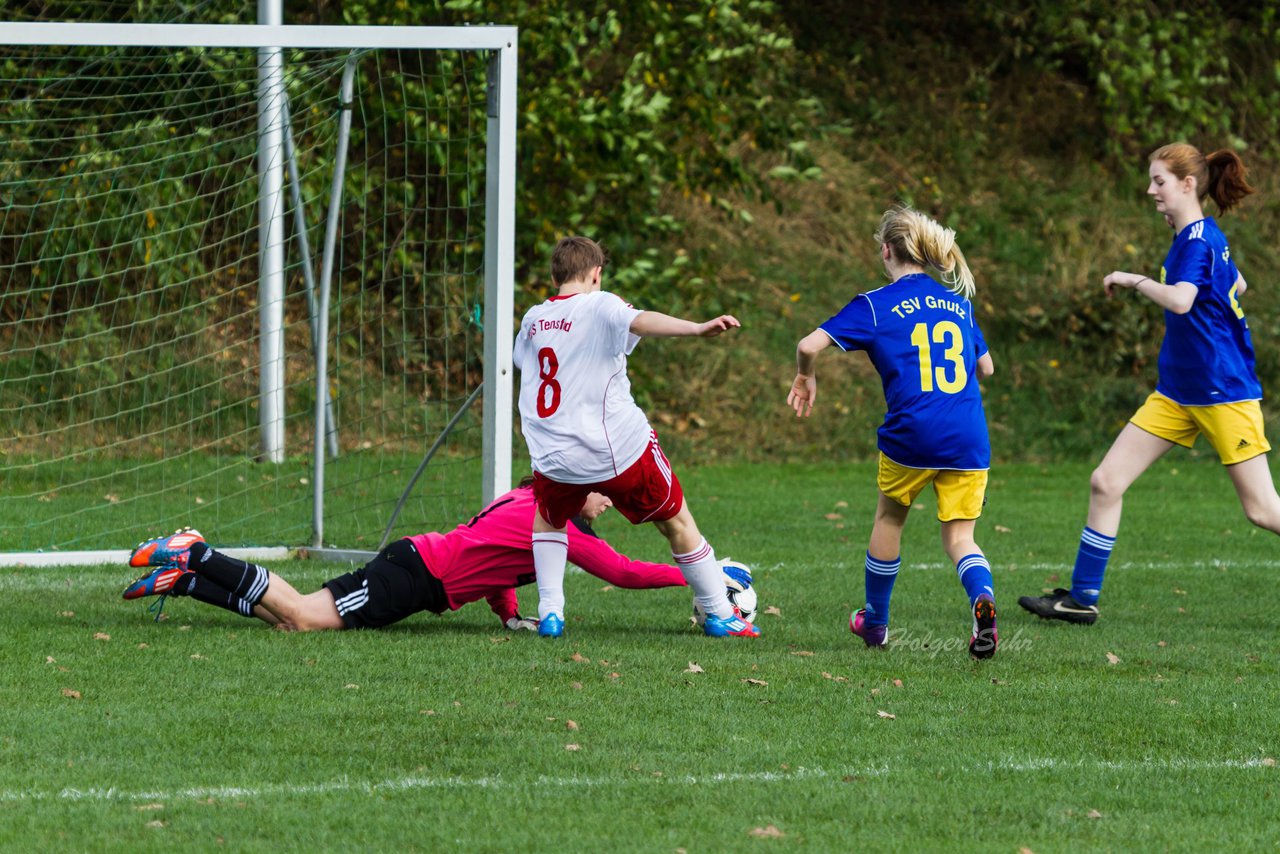 Bild 71 - B-Juniorinnen TSV Gnutz o.W. - TuS Tensfeld : Ergebnis: 3:2